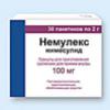 Немулекс гран. д/сусп. д/приема внутрь 100 мг 2 г №30, Сотекс ФармФирма ЗАО, произведено К.О.Ромфарм Компани С.Р.Л.