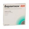 Берлитион 600 конц. д/р-ра д/инф. 25 мг/мл 24 мл №5 ампулы, Берлин-Хеми АГ, произведено Зигфрид Хамельн ГмбХ